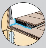 Sealing ends of vent Sealing ends of vent