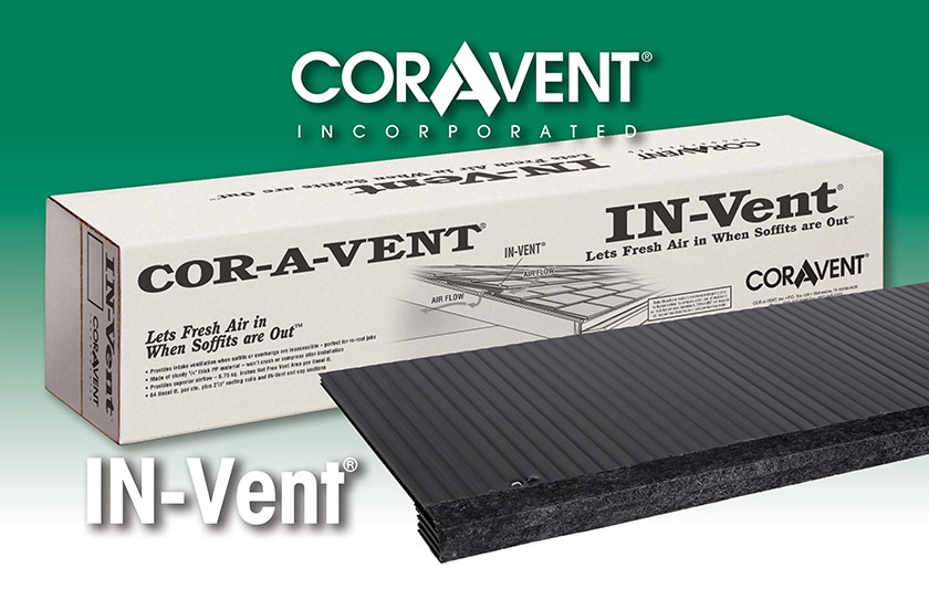 Cor-A-Vent IN-Vent Attic Roof Vent