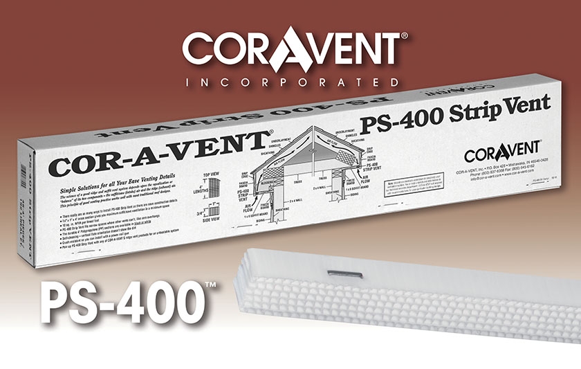 Cor-A-Vent PS-400 Strip Vent