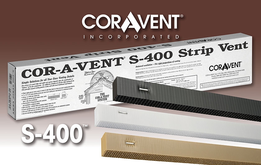 Cor-A-Vent S-400 Strip Vent