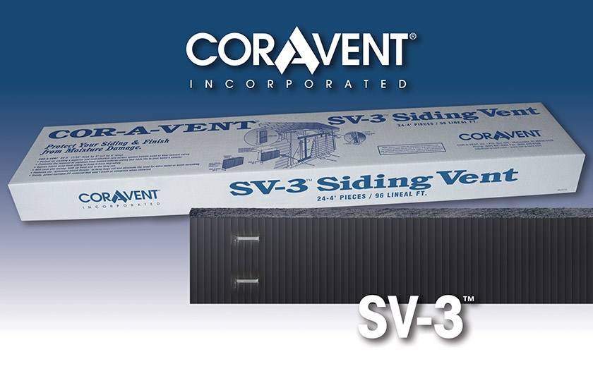 Cor-A-Vent SV-3 Siding Vent